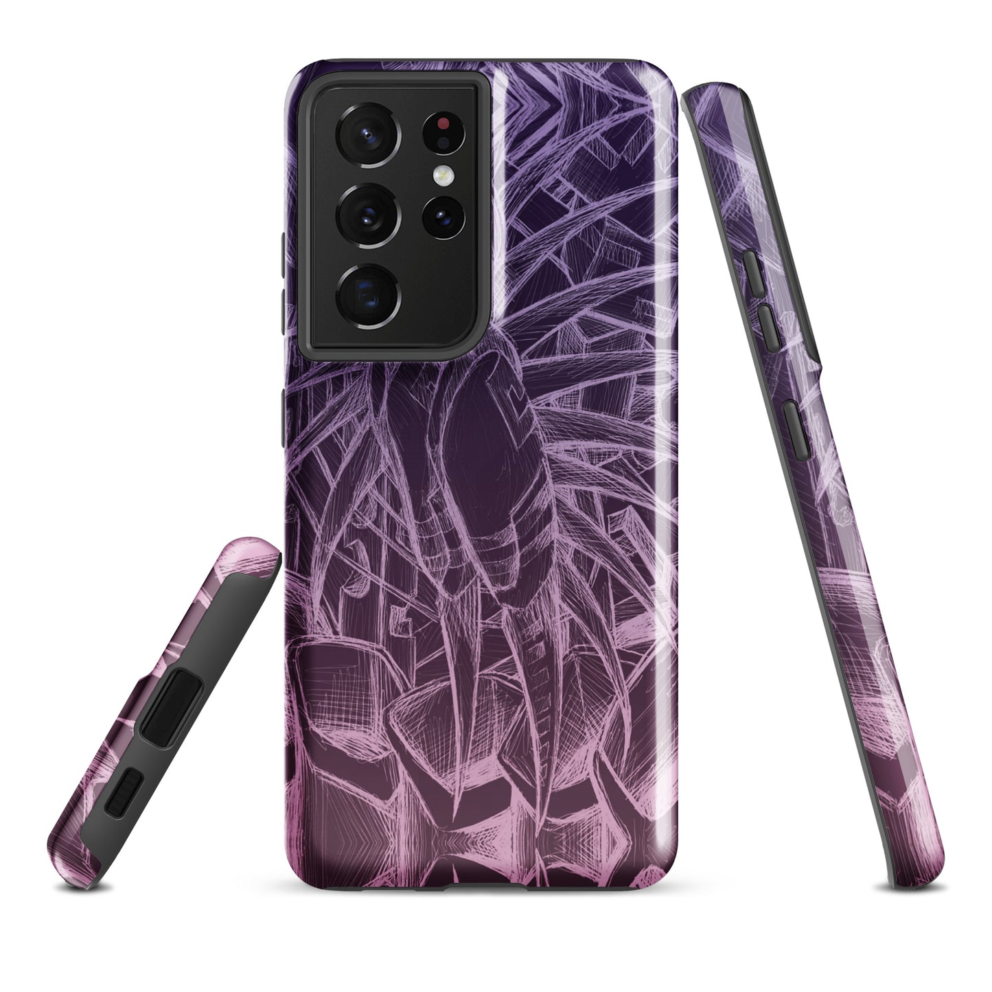 Sketch Orchid Bloom Tough case for Samsung®