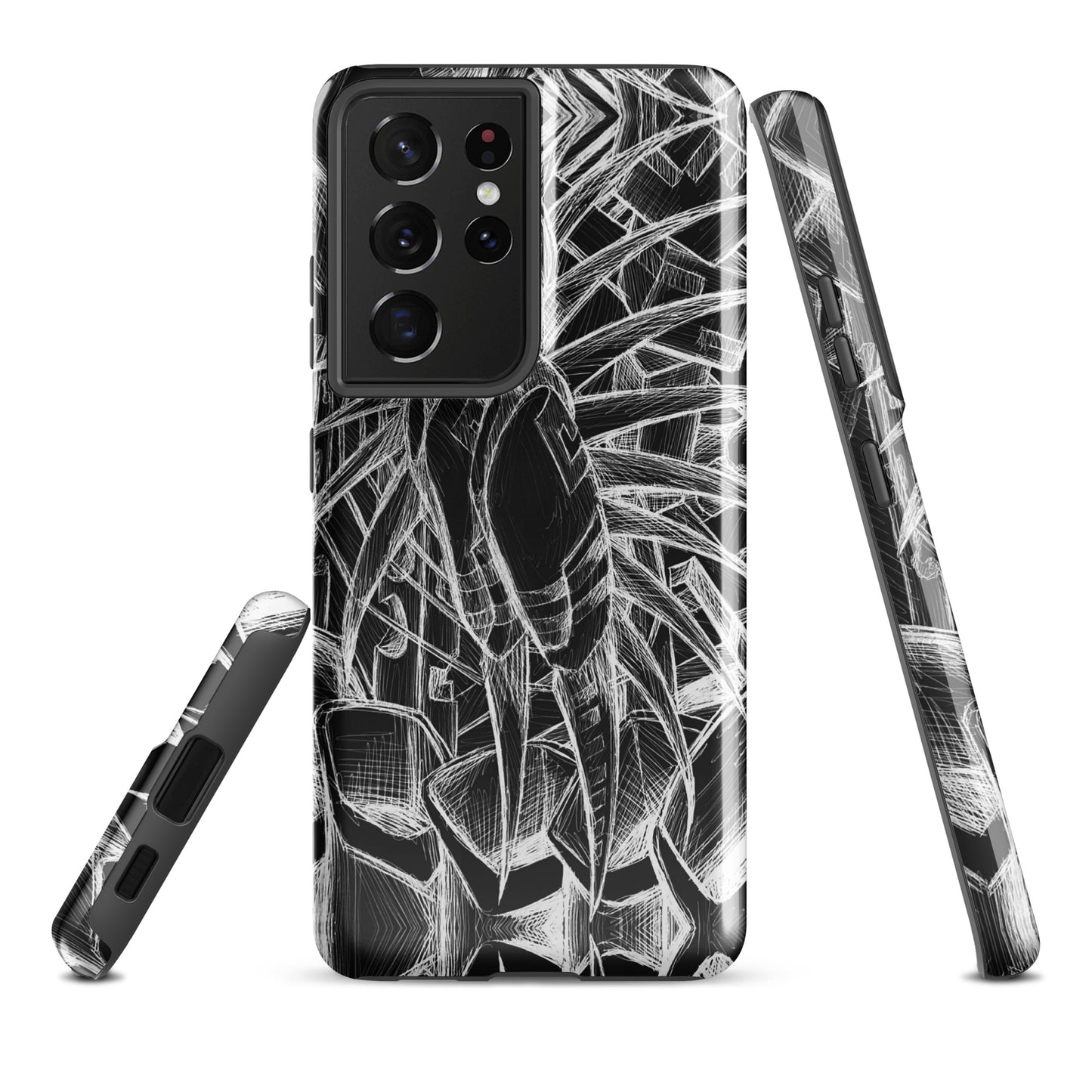 Sketch MonoChrome Tough case for Samsung®