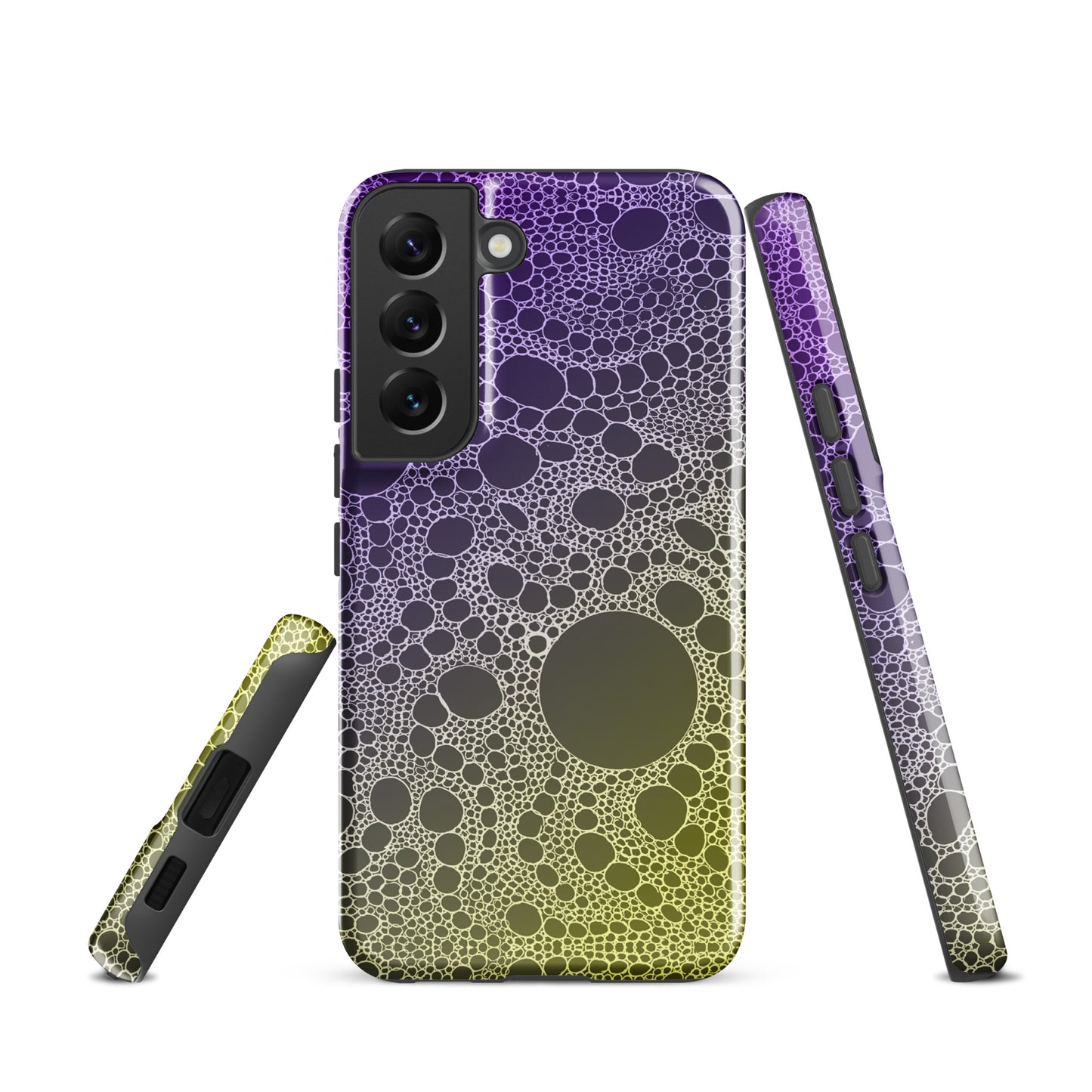 Lost In Circles Purple and Gold Tough case for Samsung®