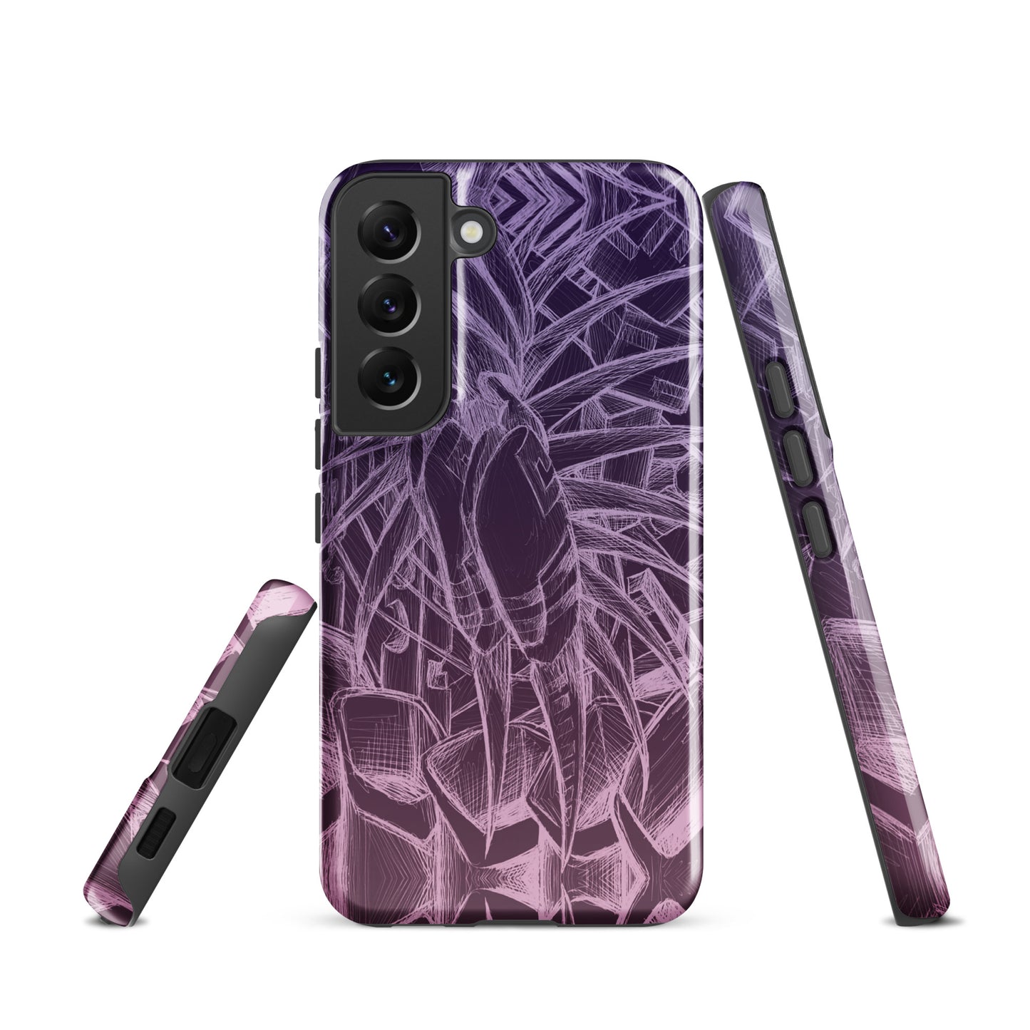 Sketch Orchid Bloom Tough case for Samsung®