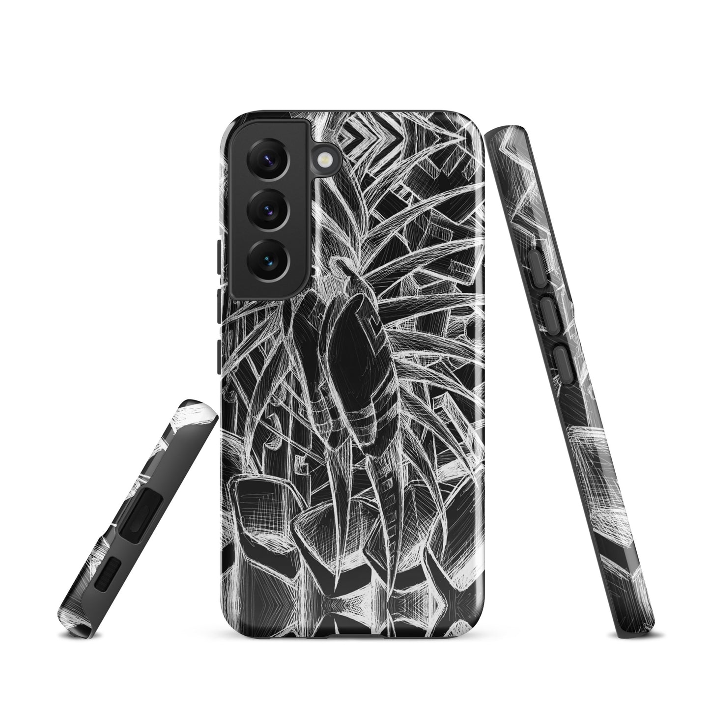 Sketch MonoChrome Tough case for Samsung®