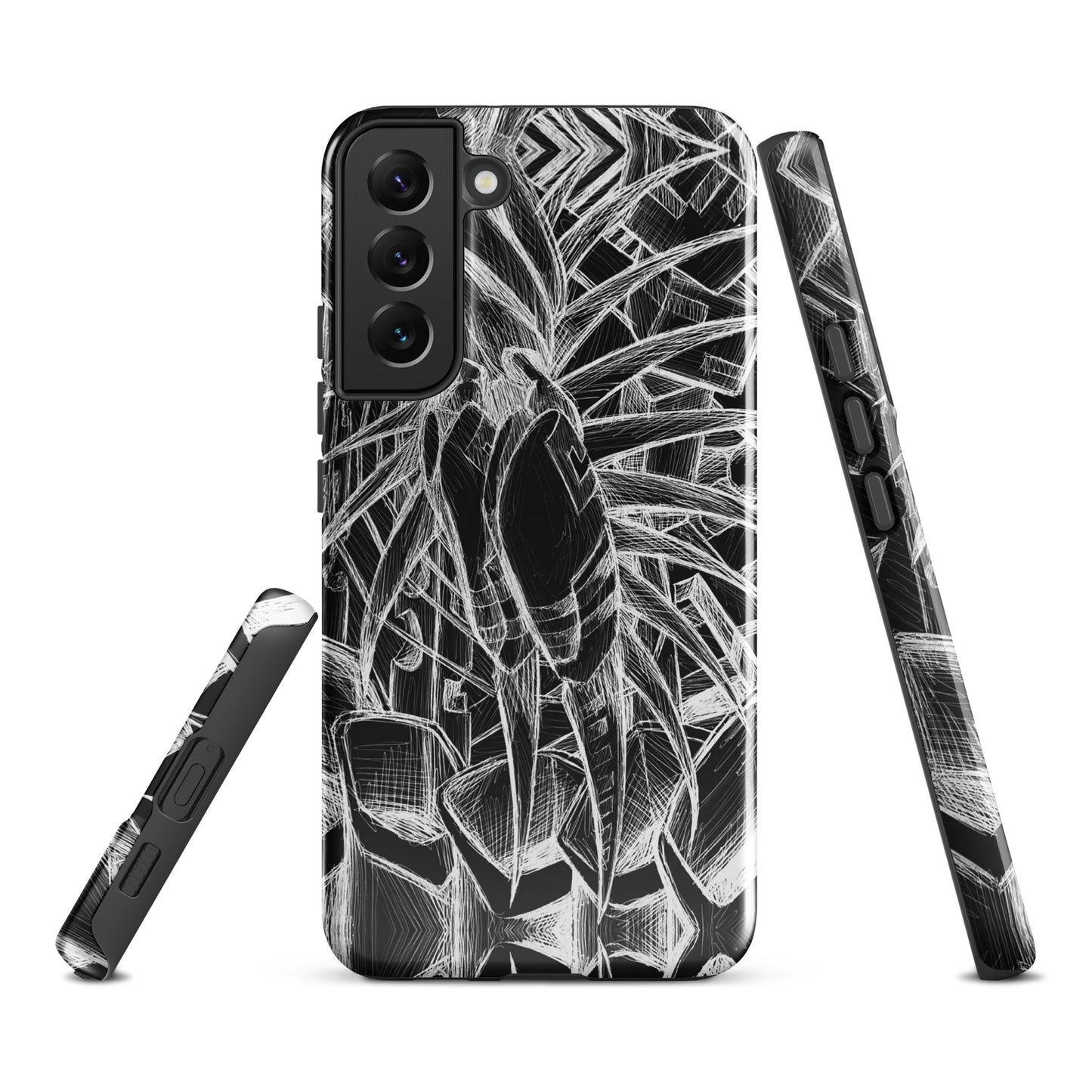 Sketch MonoChrome Tough case for Samsung®