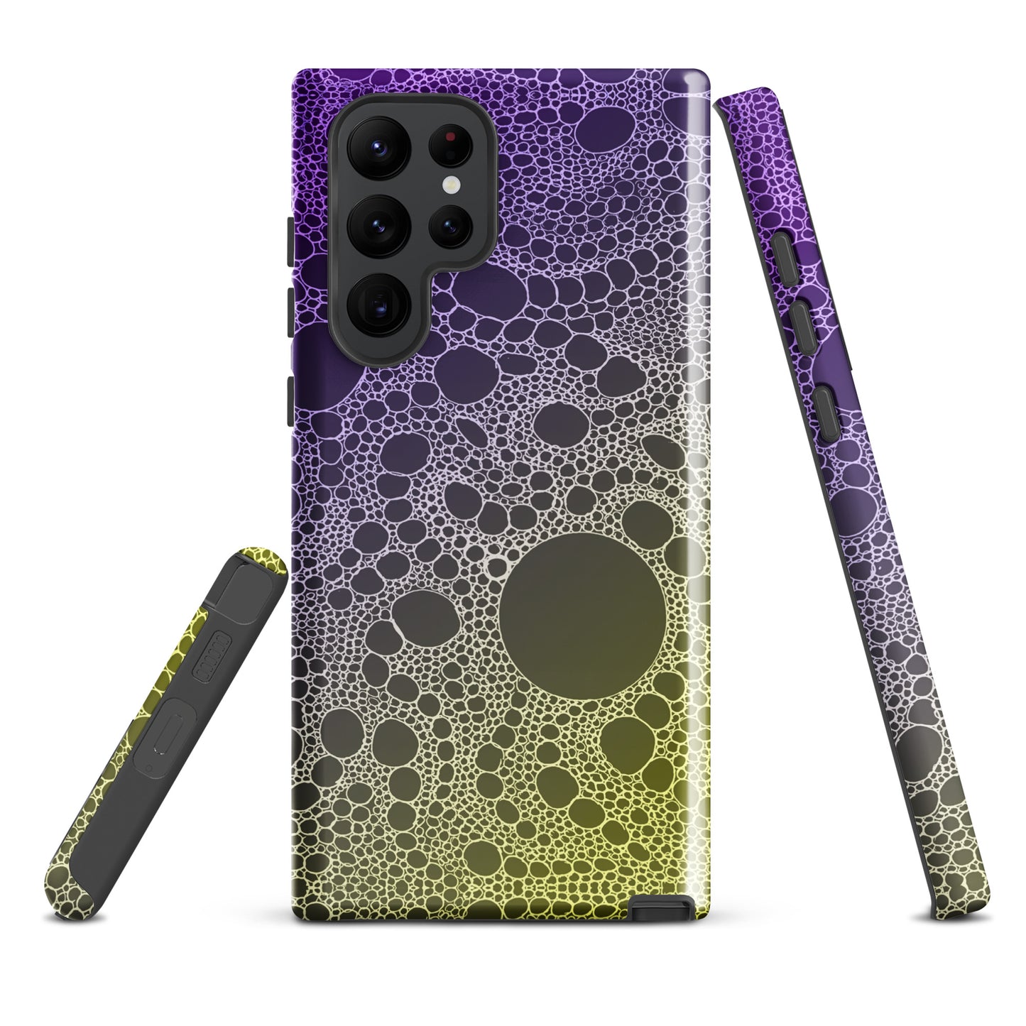 Lost In Circles Purple and Gold Tough case for Samsung®