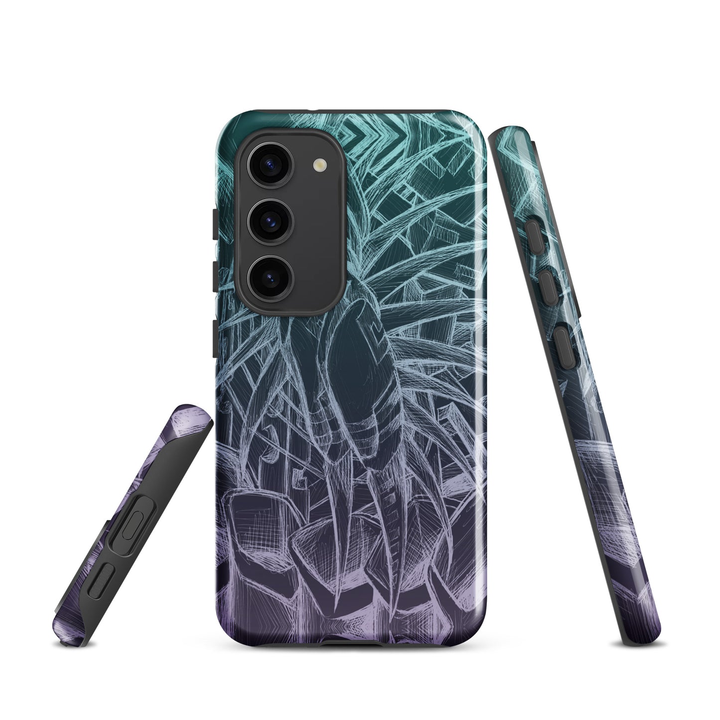 Sketch Midnight Sky Tough case for Samsung®