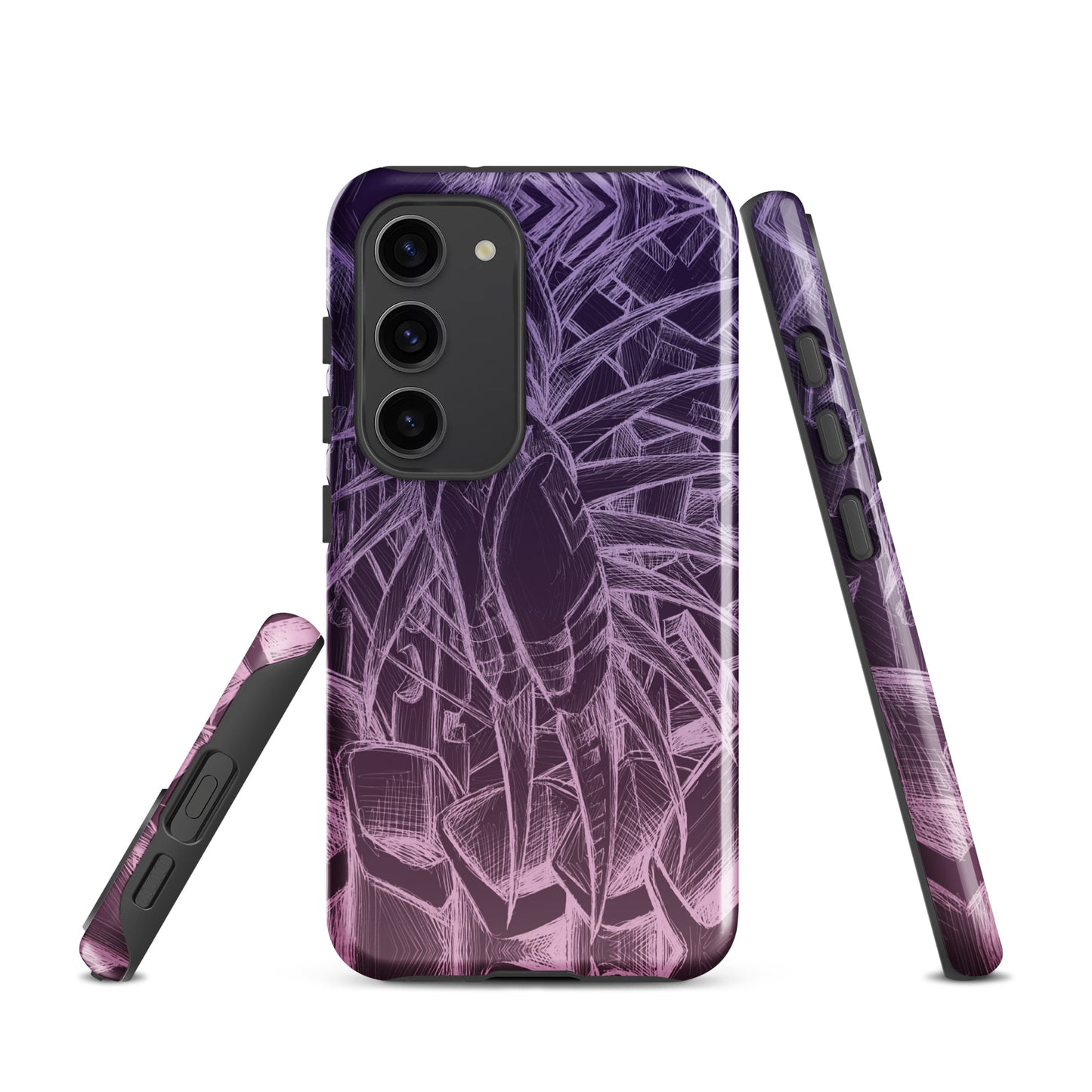 Sketch Orchid Bloom Tough case for Samsung®