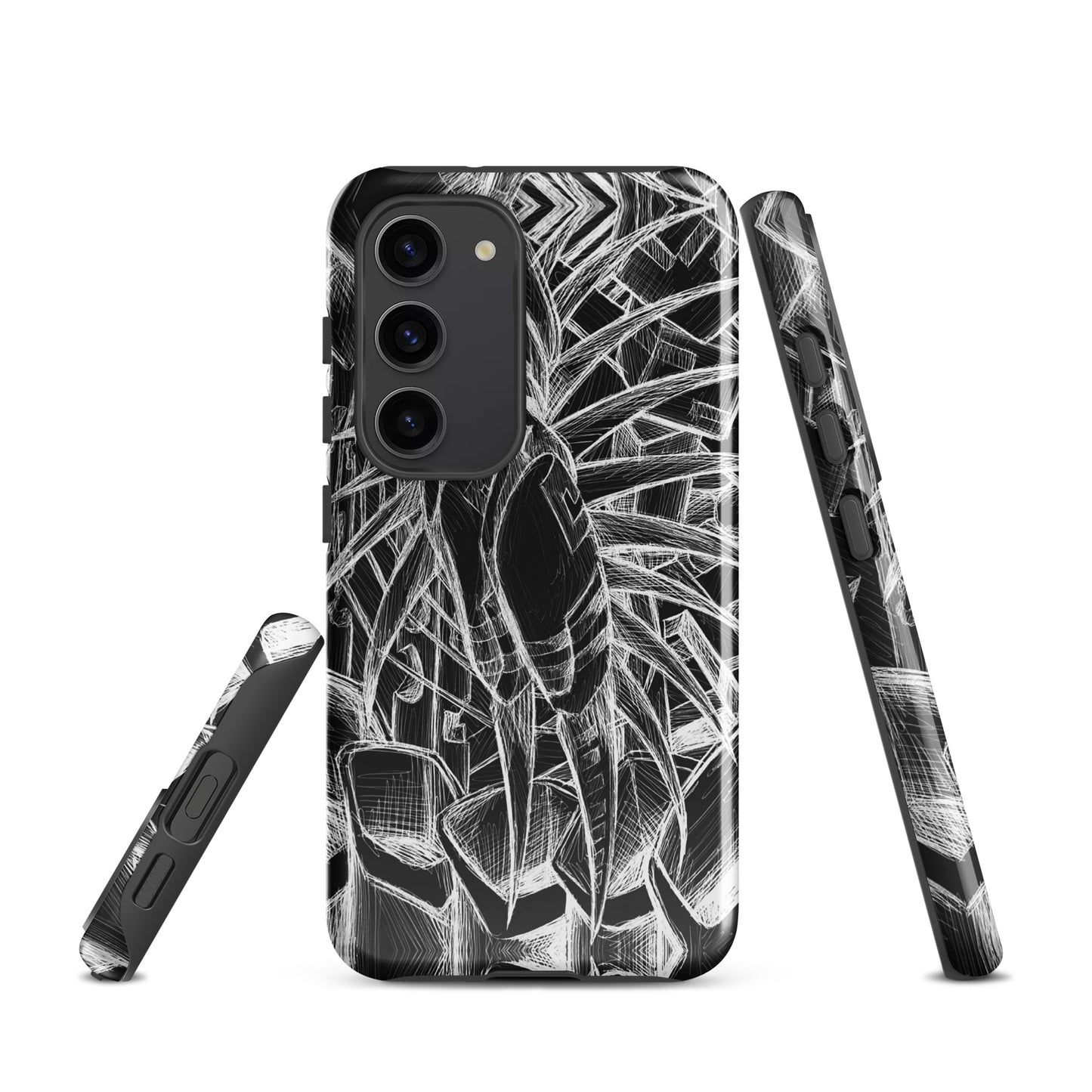 Sketch MonoChrome Tough case for Samsung®