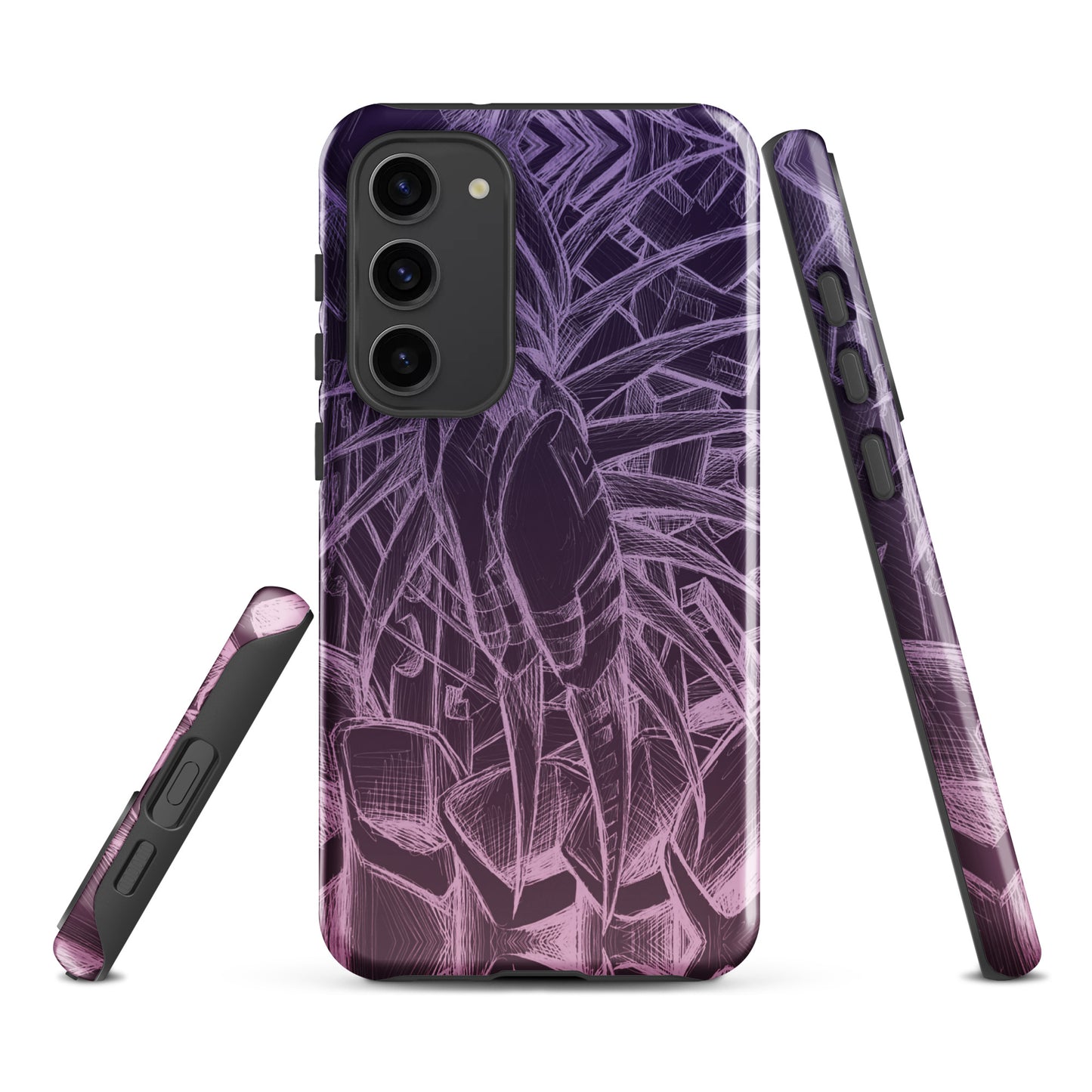 Sketch Orchid Bloom Tough case for Samsung®