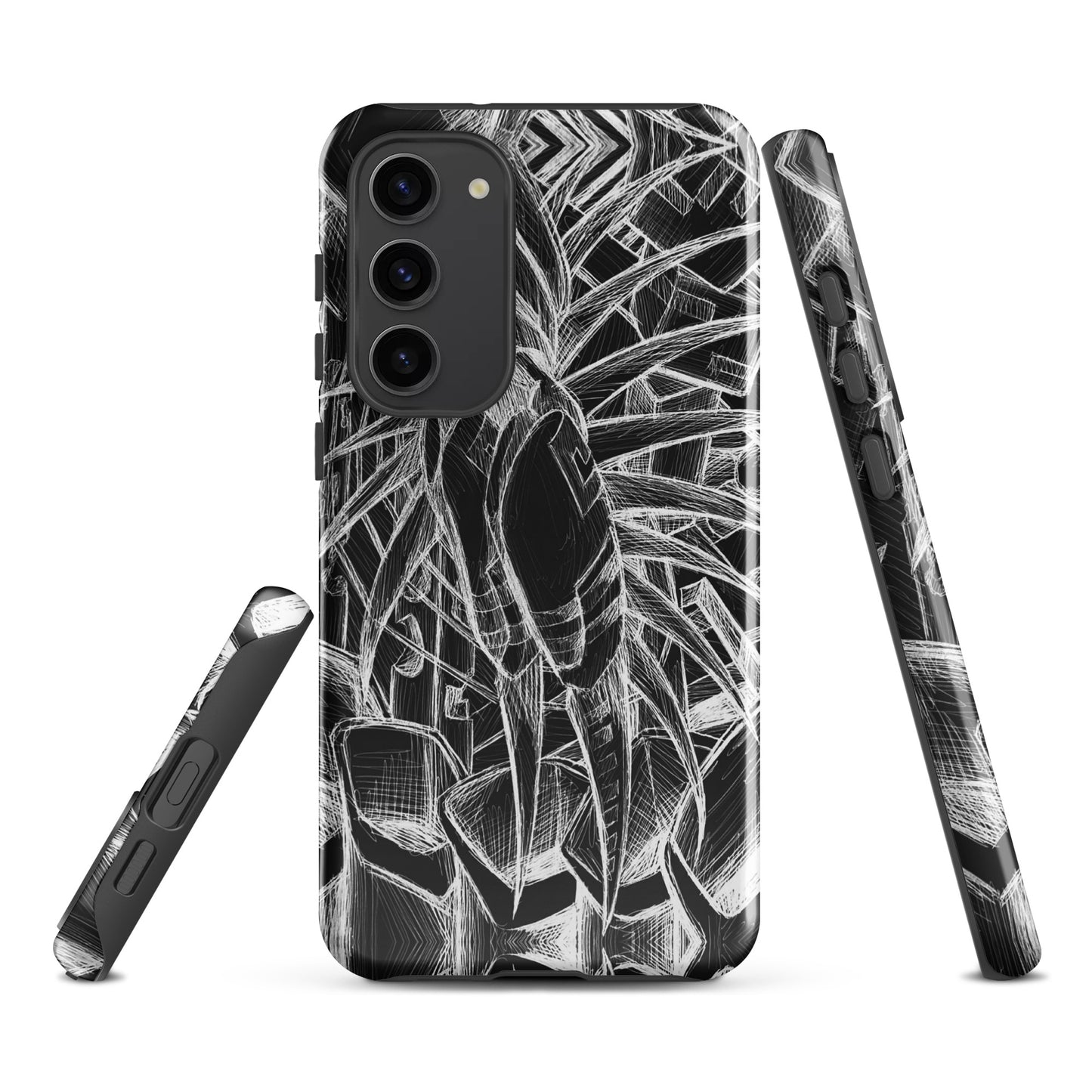 Sketch MonoChrome Tough case for Samsung®