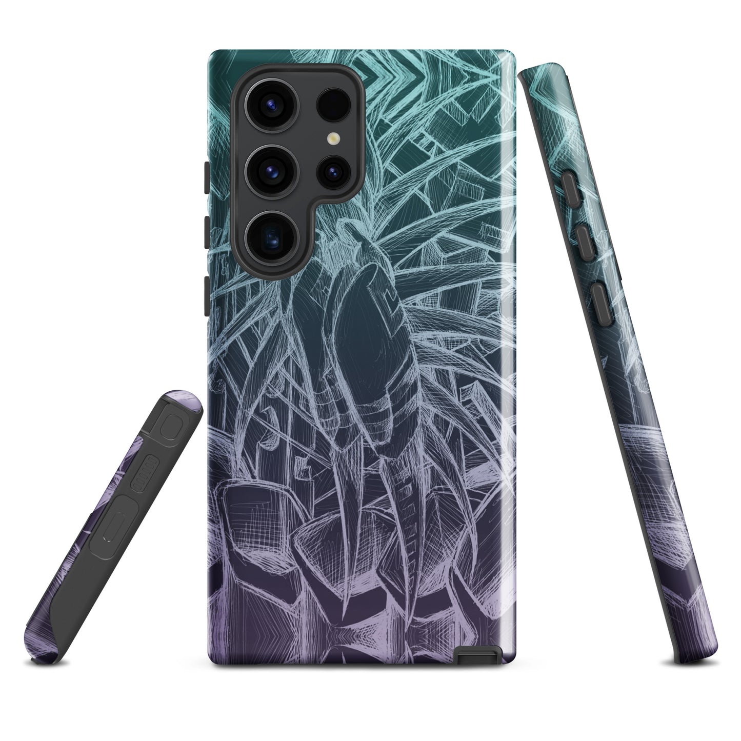 Sketch Midnight Sky Tough case for Samsung®