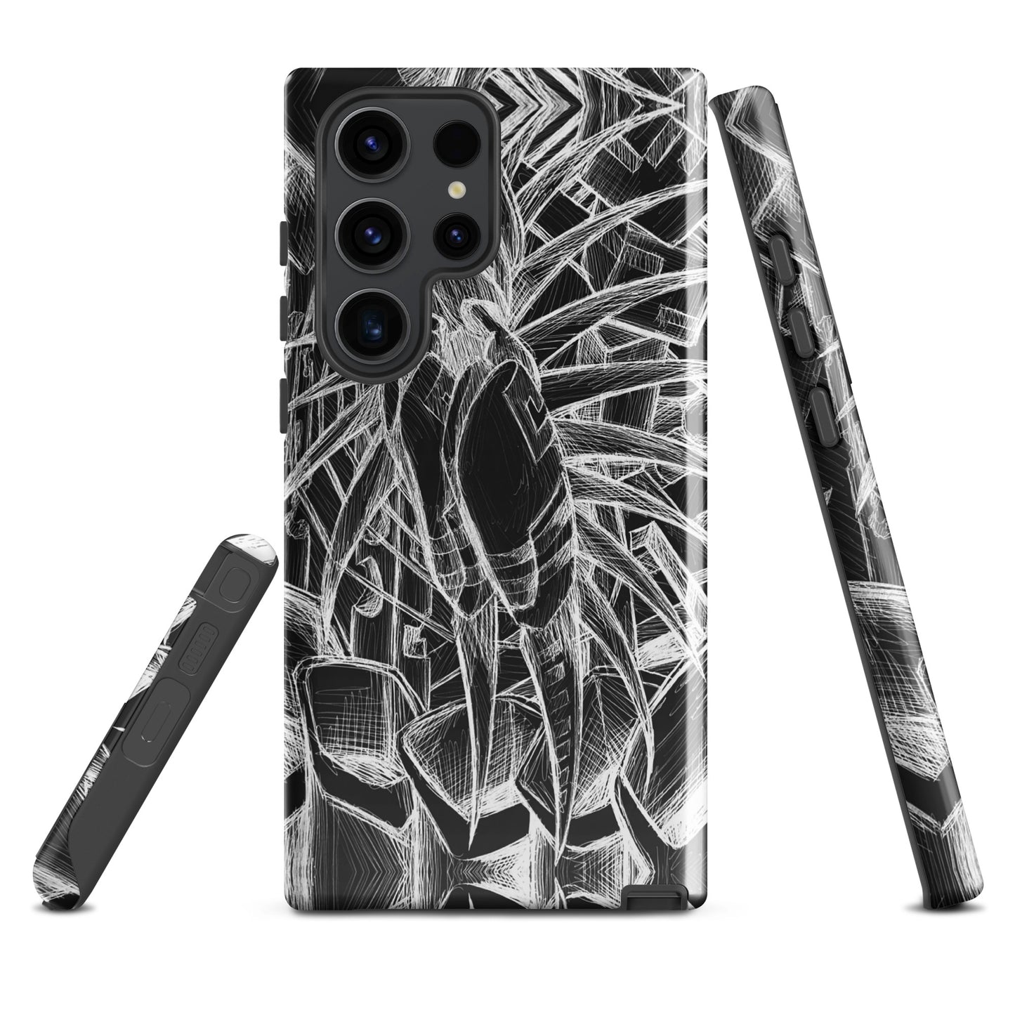 Sketch MonoChrome Tough case for Samsung®