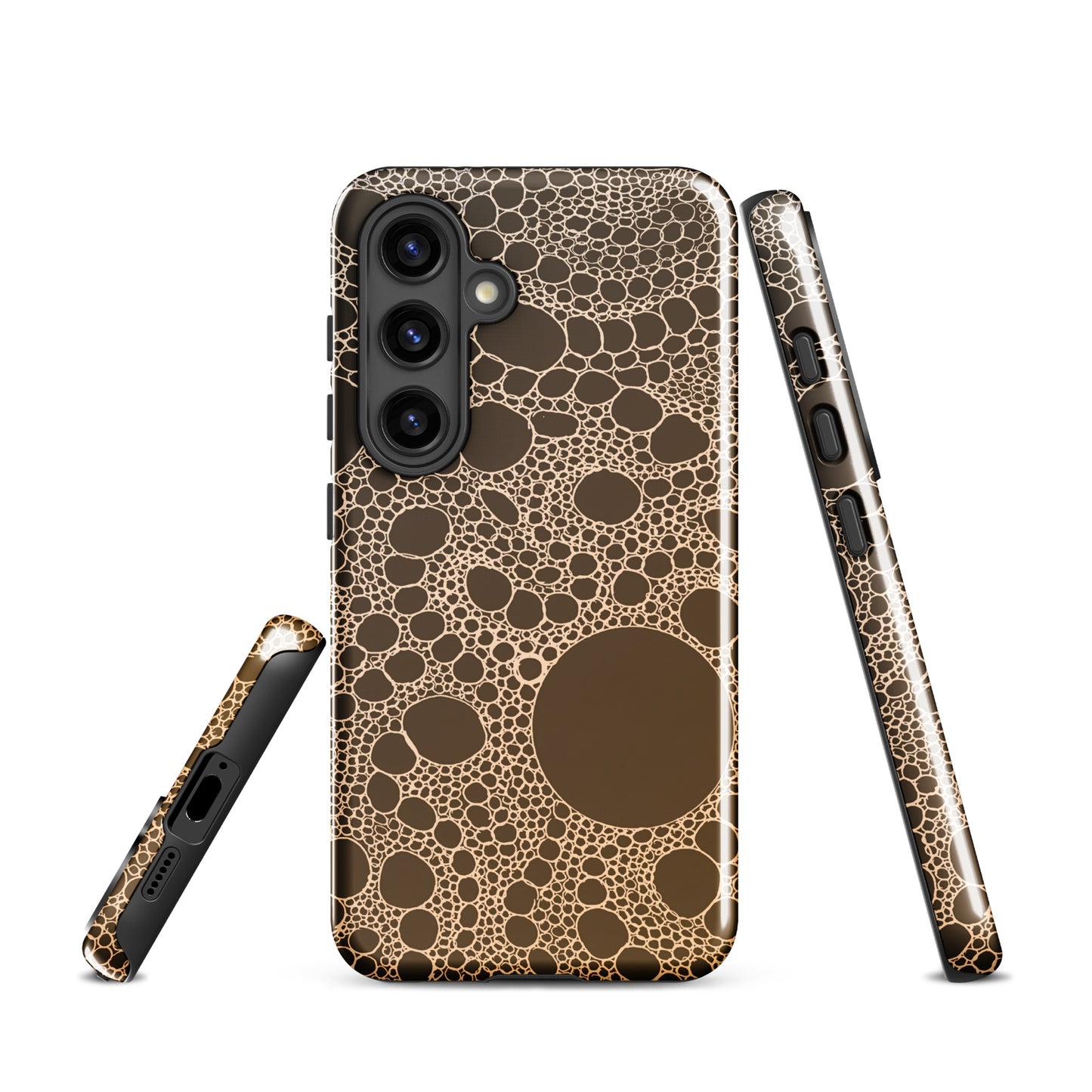 Lost in Circles Burnt Orange Tough case for Samsung®