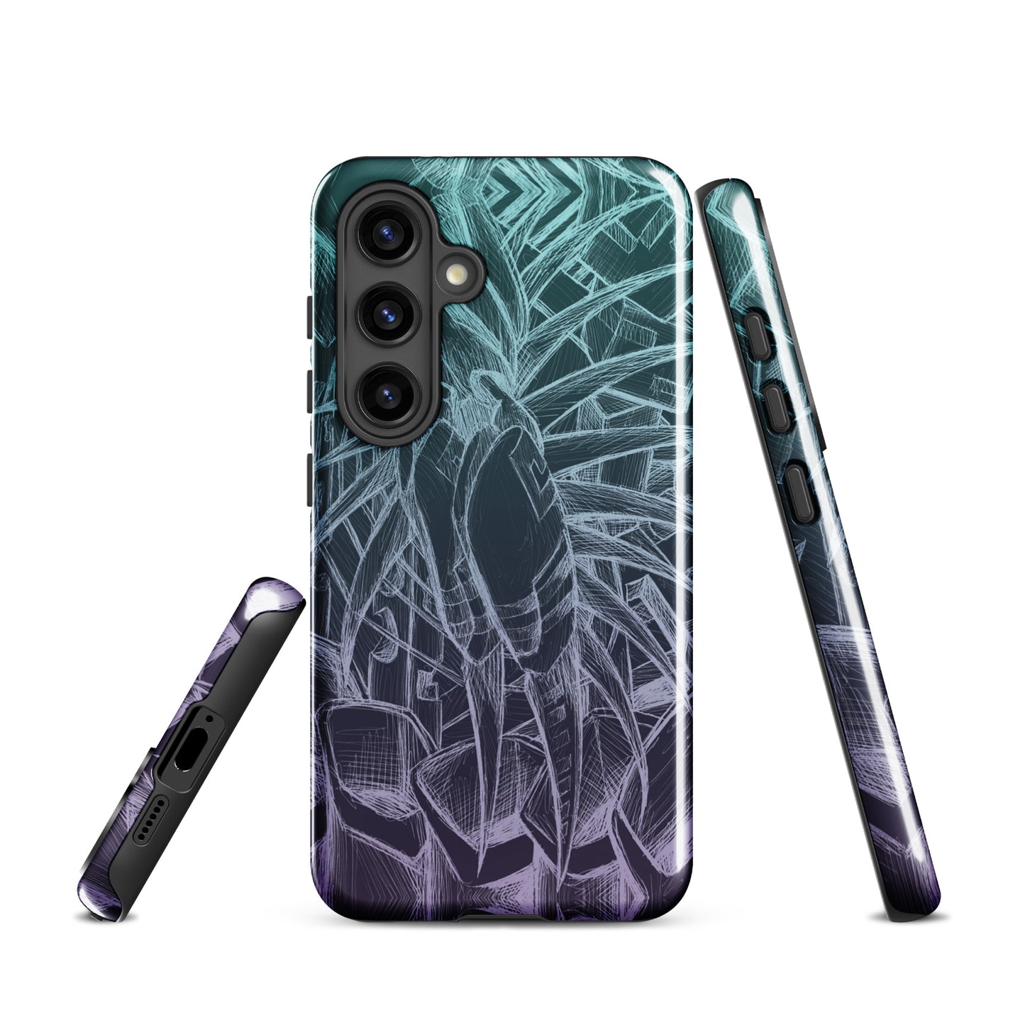 Sketch Midnight Sky Tough case for Samsung®