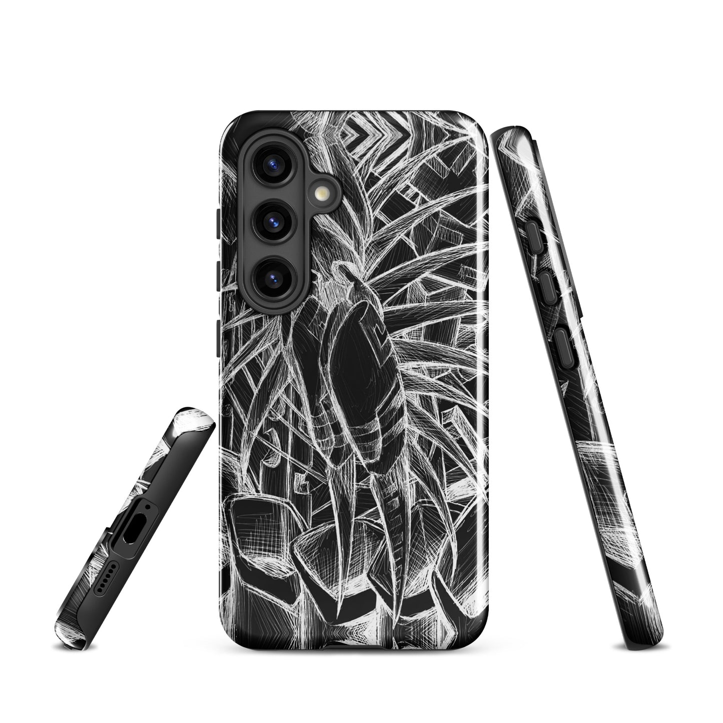 Sketch MonoChrome Tough case for Samsung®