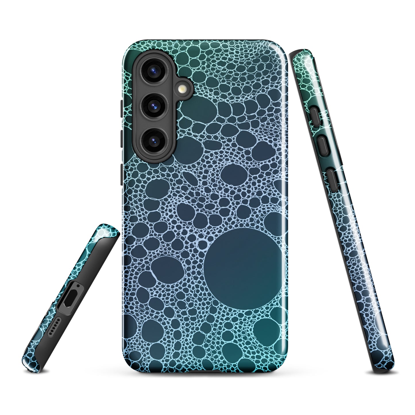 Lost In Circles Ocean Blue Tough case for Samsung®