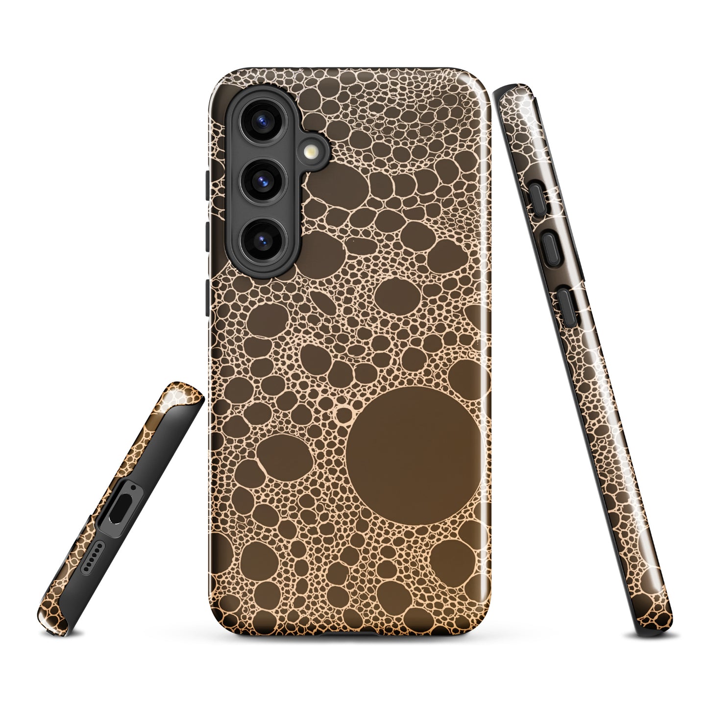 Lost in Circles Burnt Orange Tough case for Samsung®