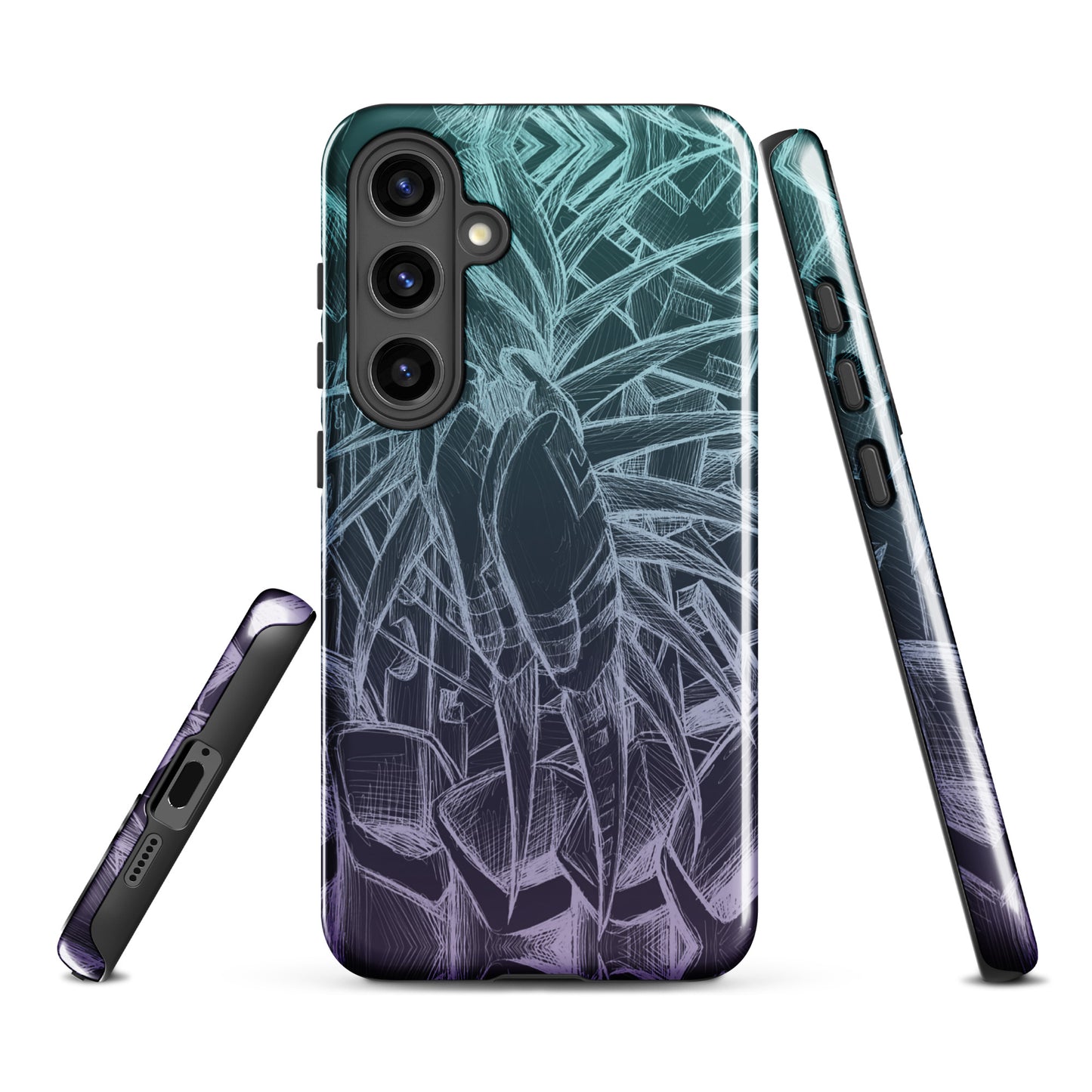 Sketch Midnight Sky Tough case for Samsung®