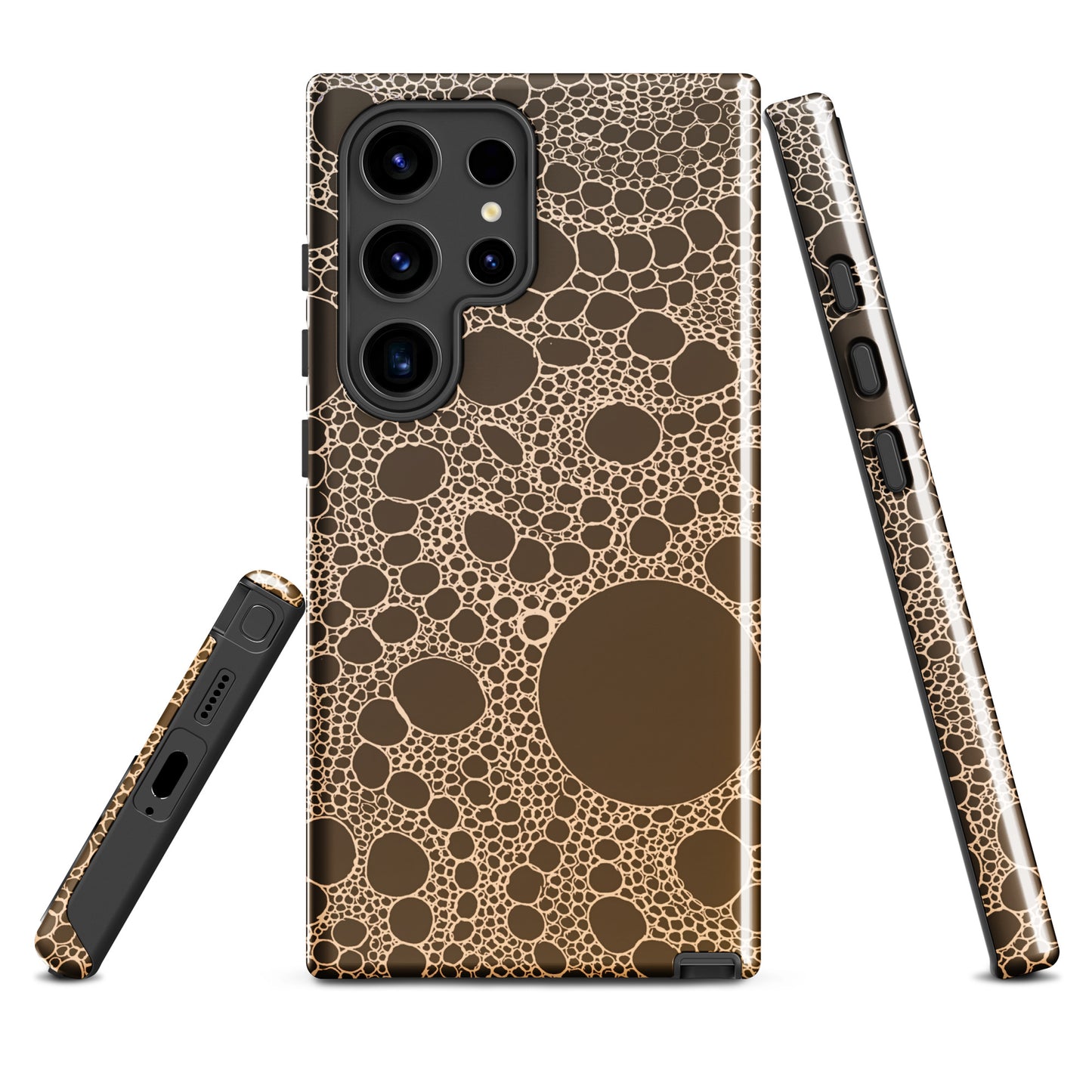 Lost in Circles Burnt Orange Tough case for Samsung®