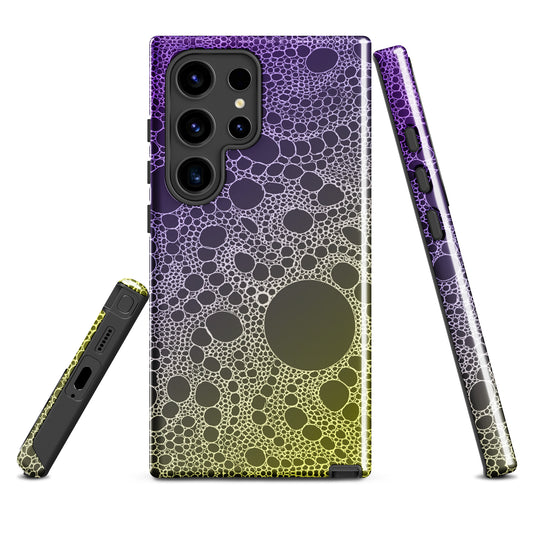 Lost In Circles Purple and Gold Tough case for Samsung®