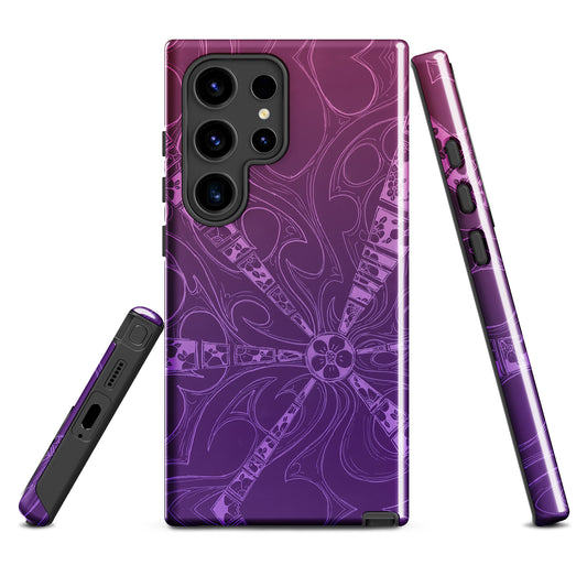 Flowers Plum Purple Tough case for Samsung®