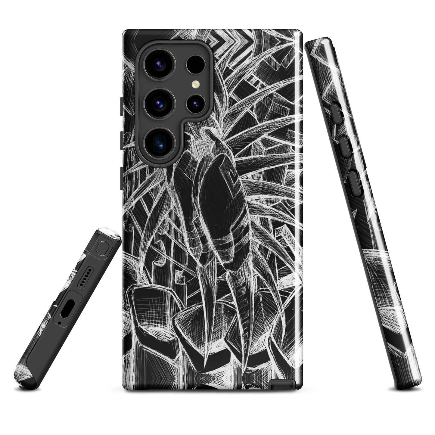 Sketch MonoChrome Tough case for Samsung®