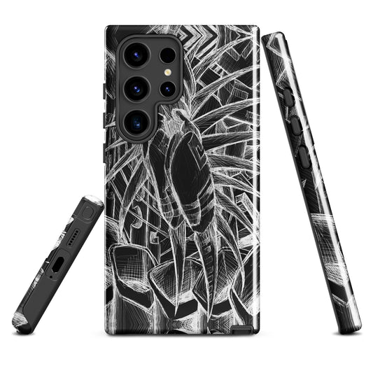 Sketch MonoChrome Tough case for Samsung®