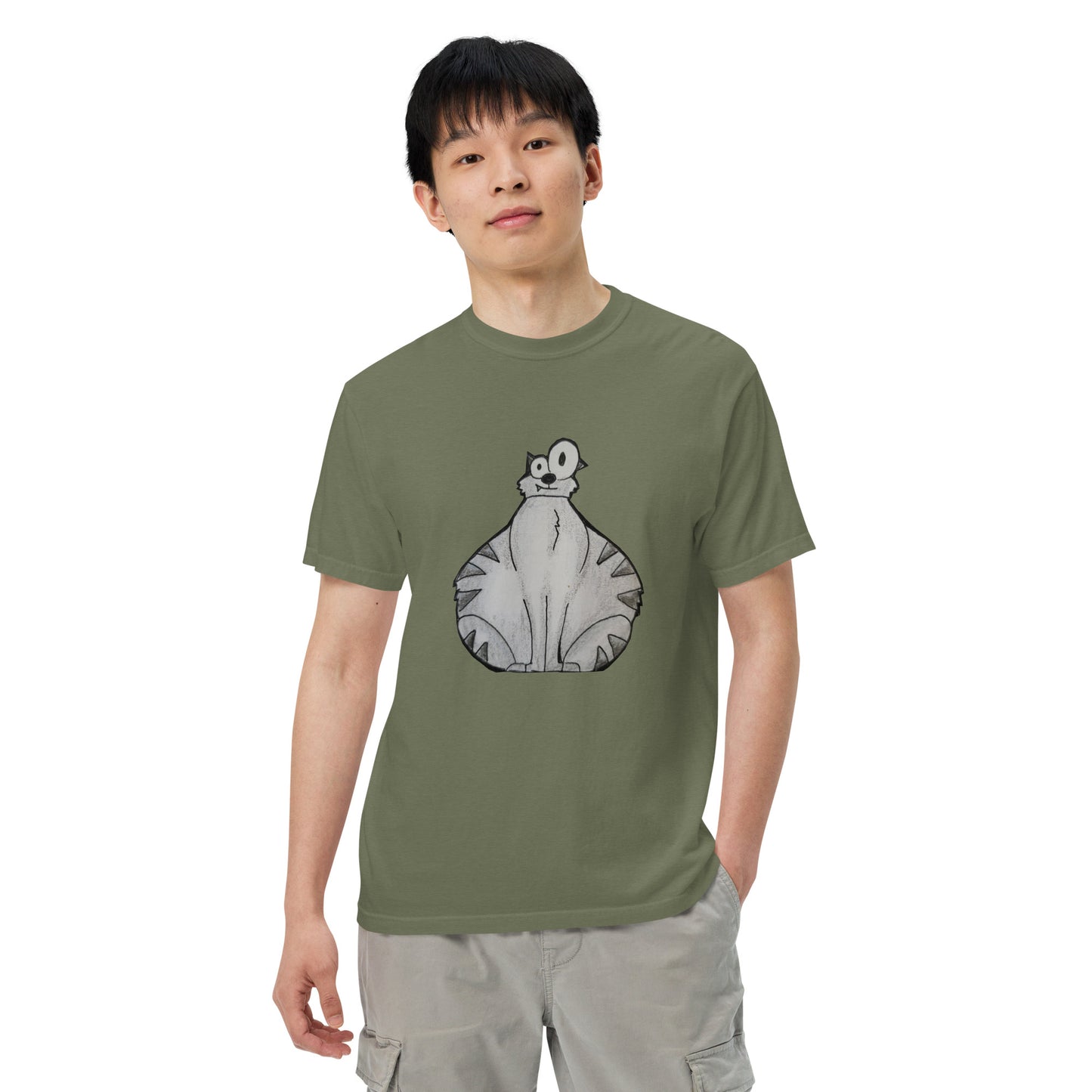 AutPop's Critters Bertha Unisex garment-dyed heavyweight t-shirt