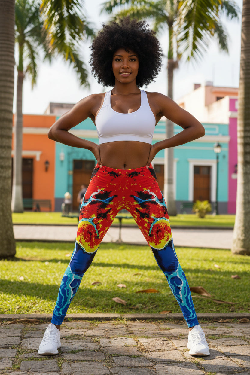 Fire and Ice Leggings