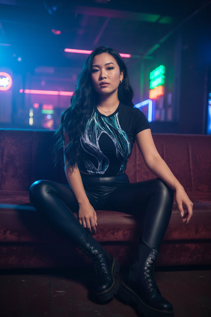 Scream All-Over Print Women's Slim-Fit T-shirt