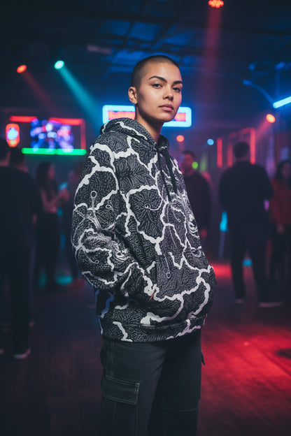 Life lines Unisex cotton hoodie