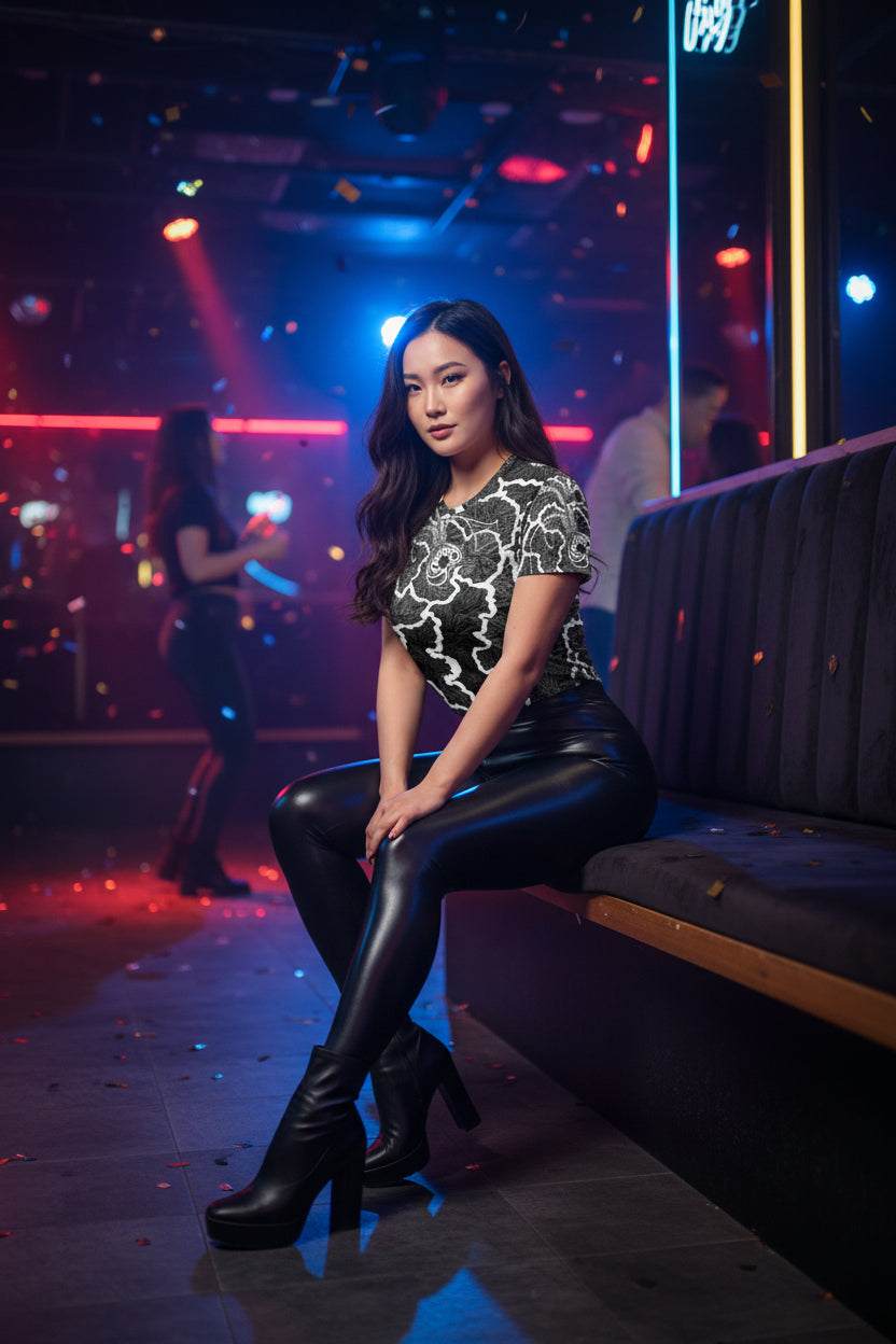 Life Lines Women’s cotton crew neck t-shirt