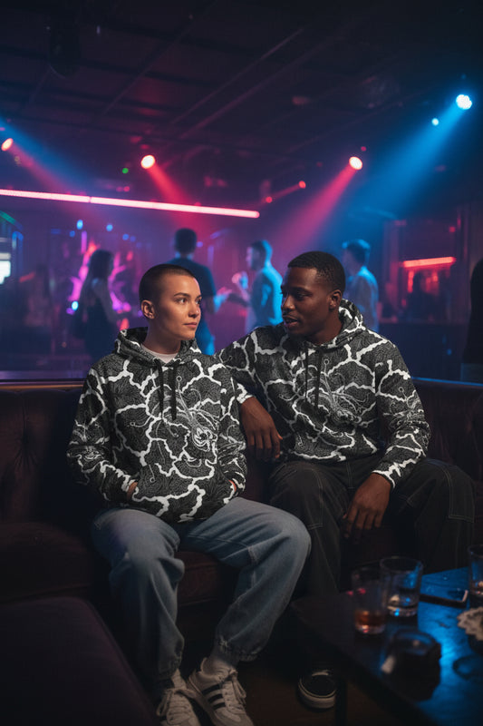 Life lines Unisex cotton hoodie