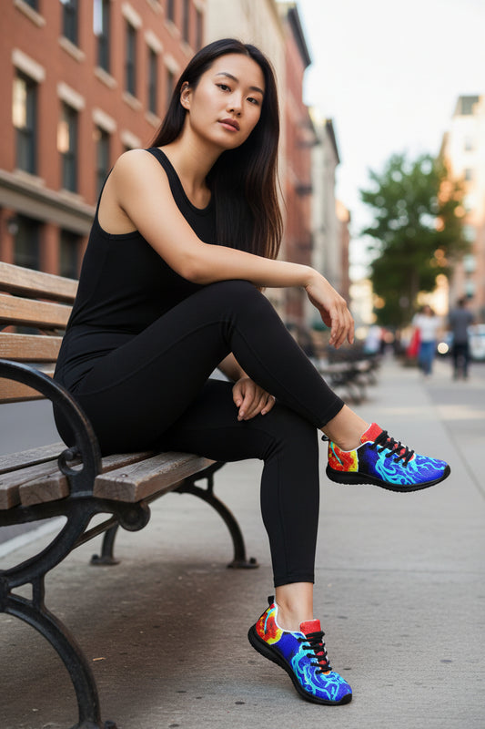 Fire and Ice Women’s athletic shoes