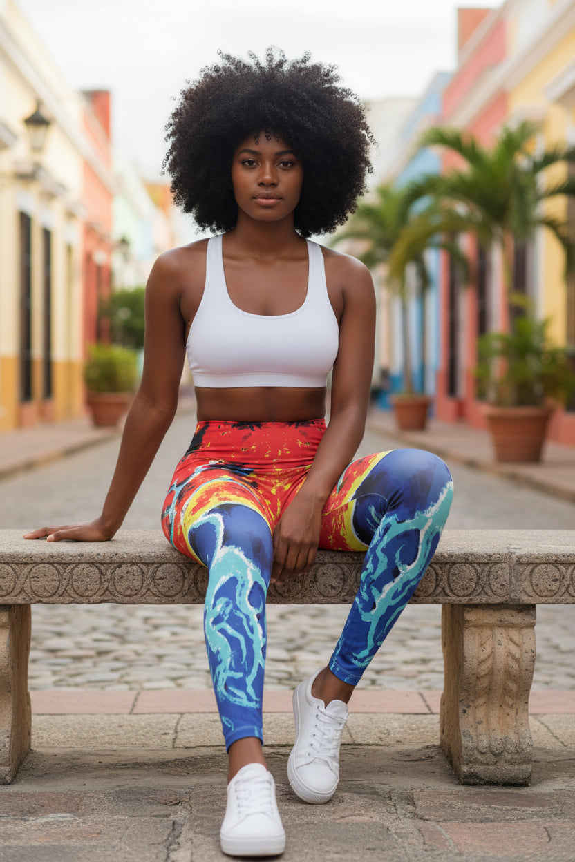 Fire and Ice Leggings