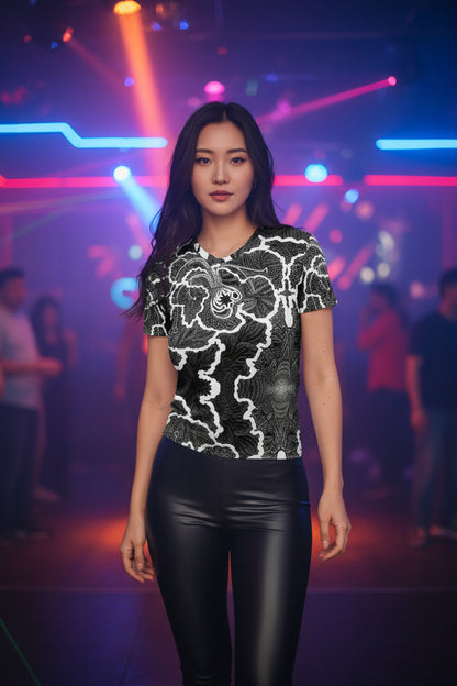 Life Lines Women’s cotton crew neck t-shirt