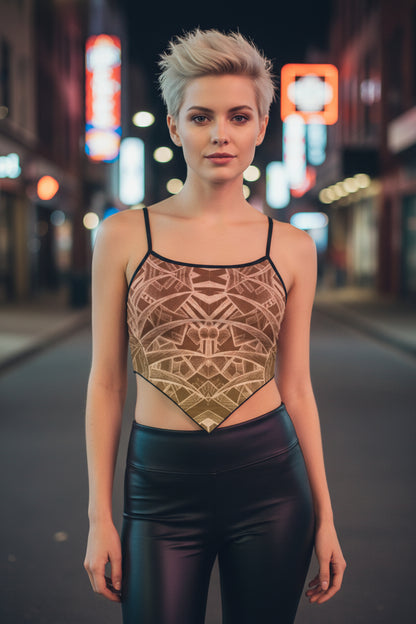 Sketch Sunset All-Over Print Women's Cami Tube Top