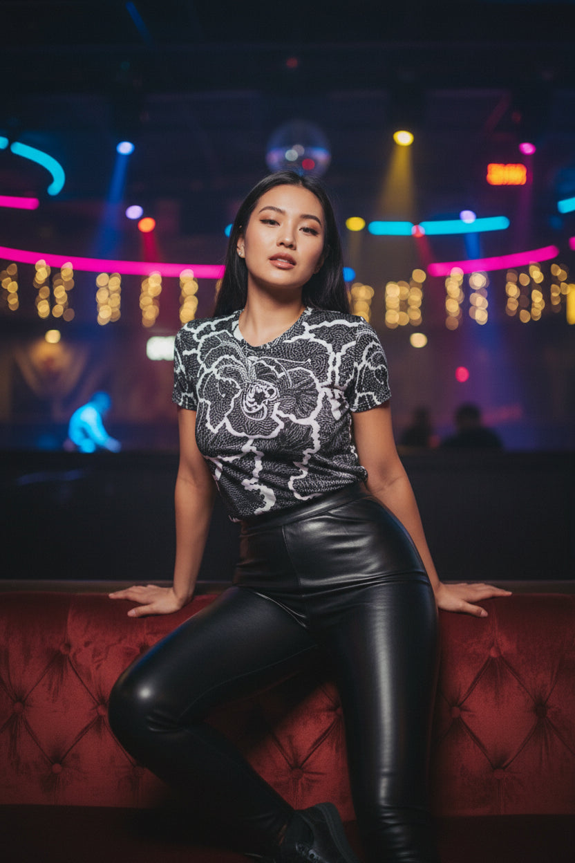 Life Lines Women’s cotton crew neck t-shirt