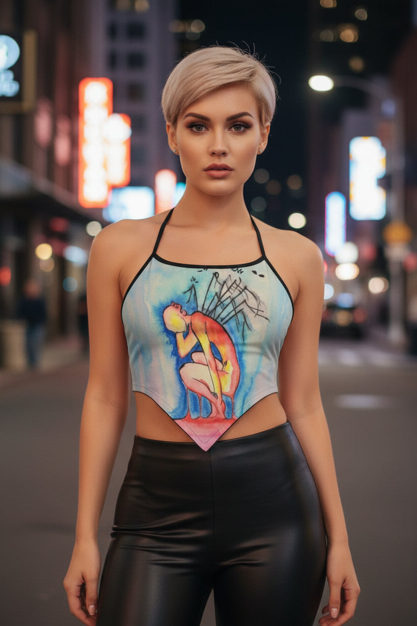 Pins and Needles All-Over Print Women's Cami Tube Top