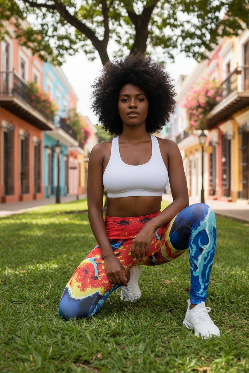 Fire and Ice Leggings