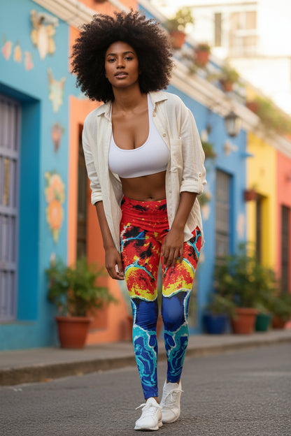 Fire and Ice Leggings