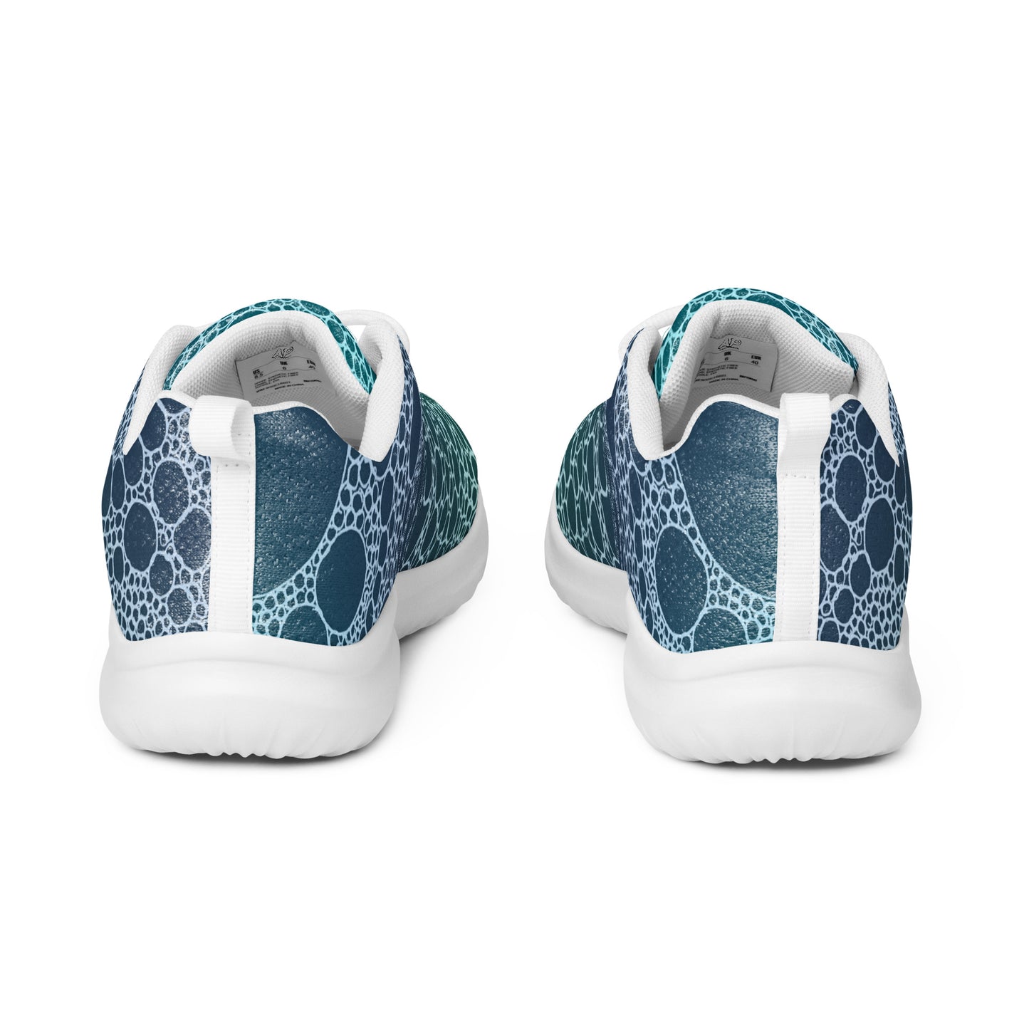 Lost In Circles Ocean Blue Women’s athletic shoes