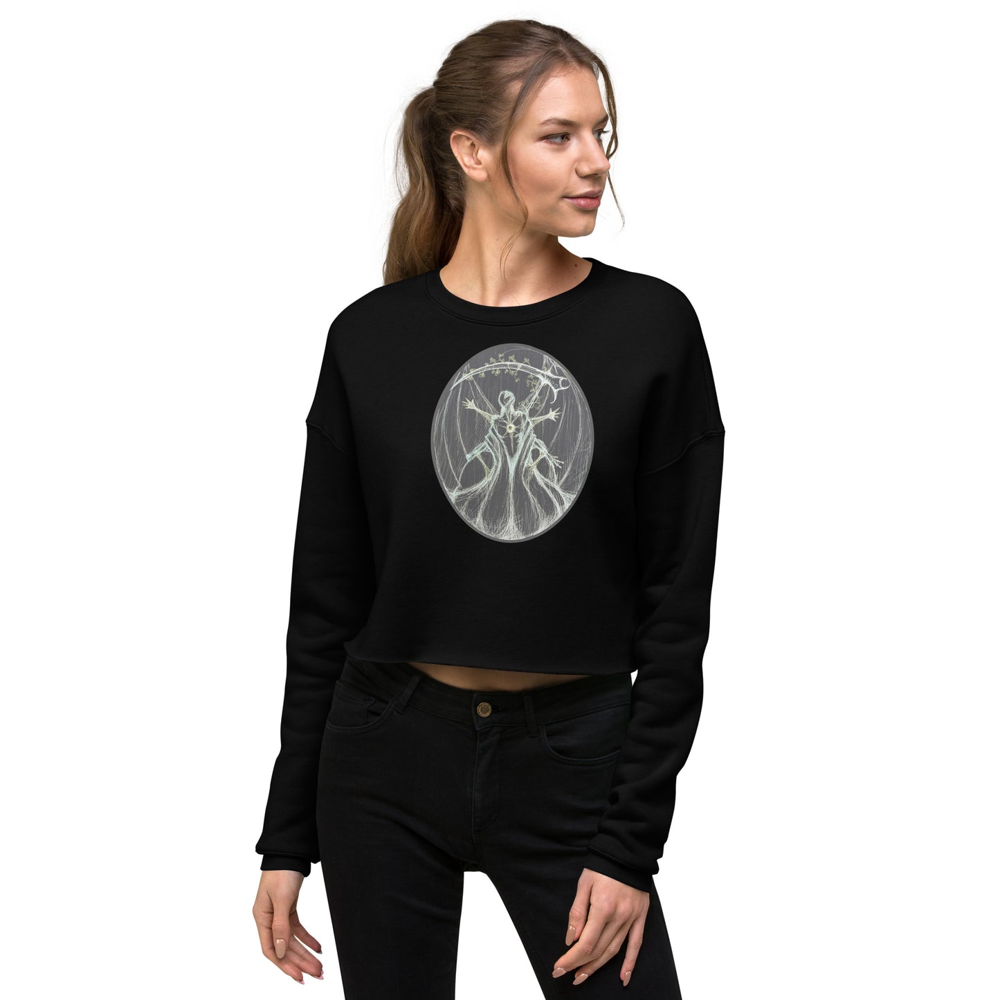 Last Embrace Crop Sweatshirt