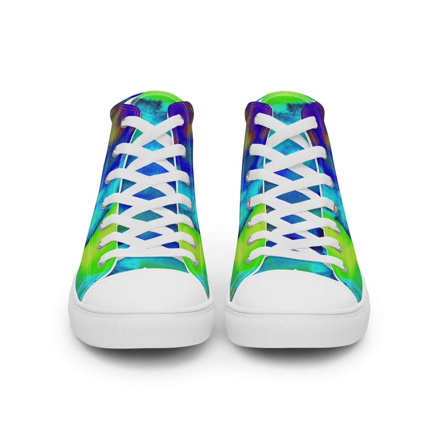 Meep Abstract Women’s high top canvas shoes