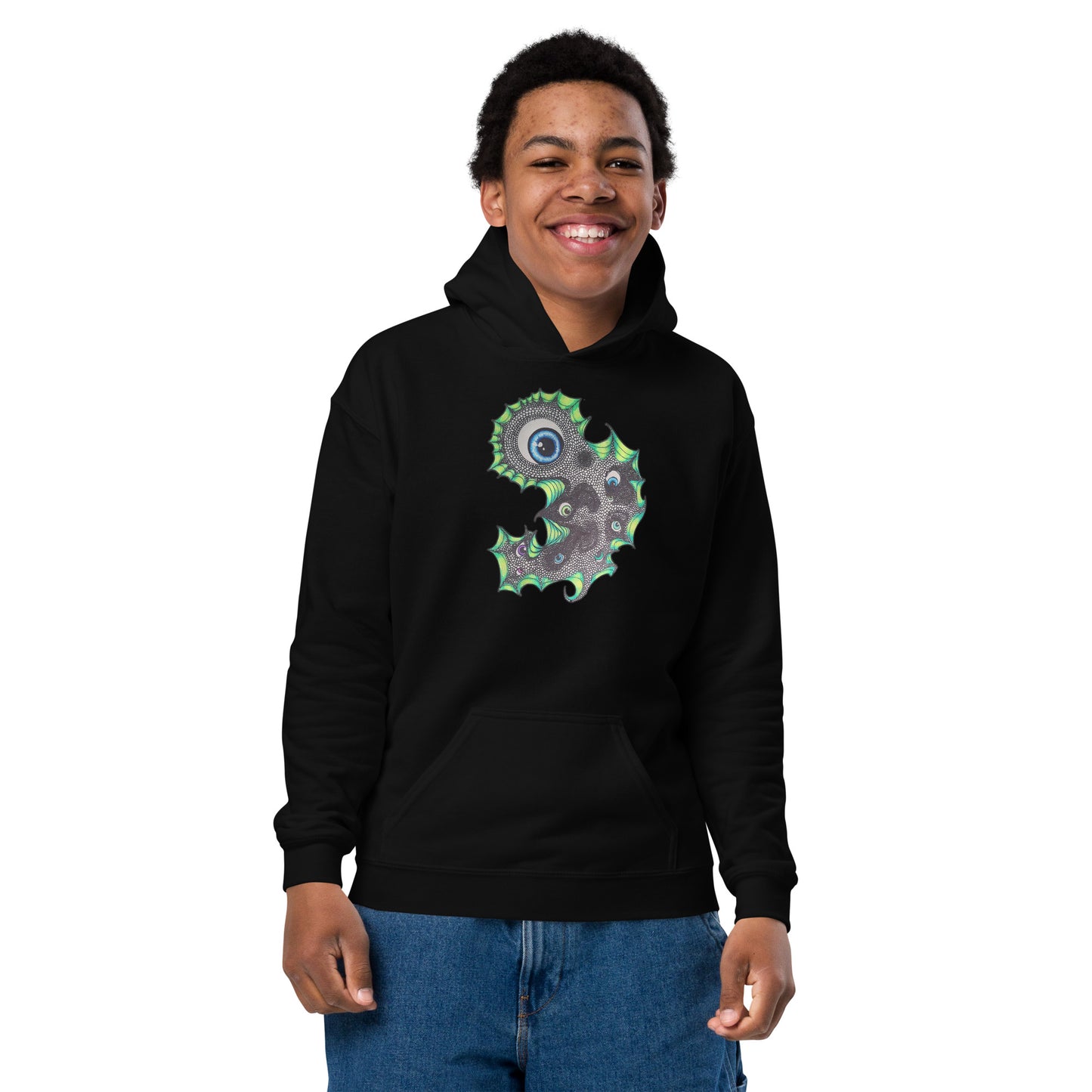 The Eyes Have IT Youth heavy blend hoodie