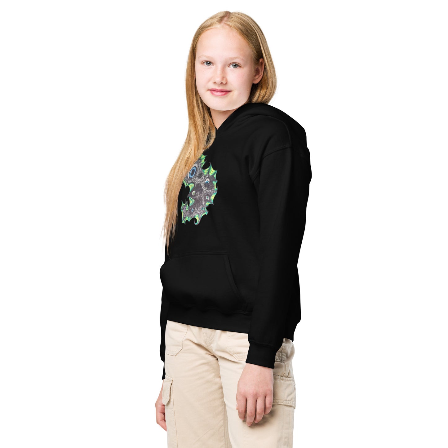 The Eyes Have IT Youth heavy blend hoodie